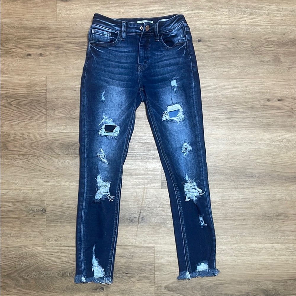 KanCan Distressed Blue Jeans